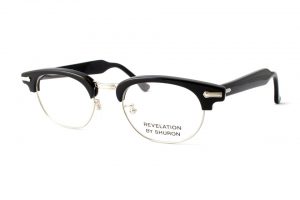 SHURON シュロン "RONSIR REVELATION Taper Temple" Col.Ebony ¥19,440- [without tax ¥18,000-]
