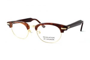 SHURON シュロン "RONSIR REVELATION Taper Temple" Col.Tortoise ¥19,440- [without tax ¥18,000-]