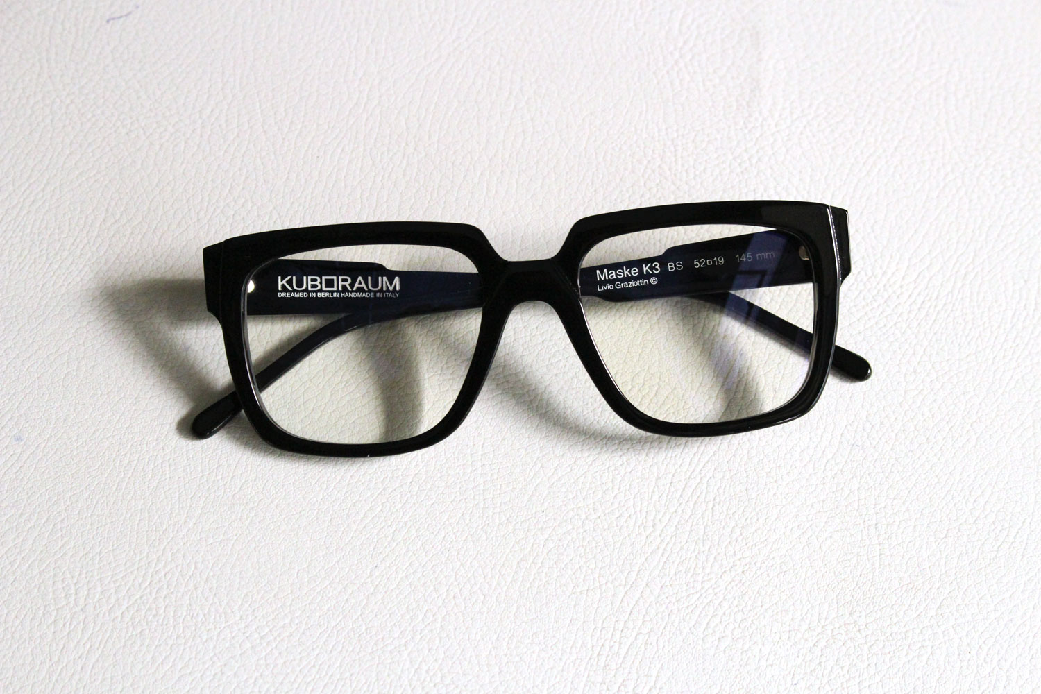 63725円 消費税無し クボラウム メンズ サングラス アイウェア アクセサリー スクエア眼鏡フレーム black