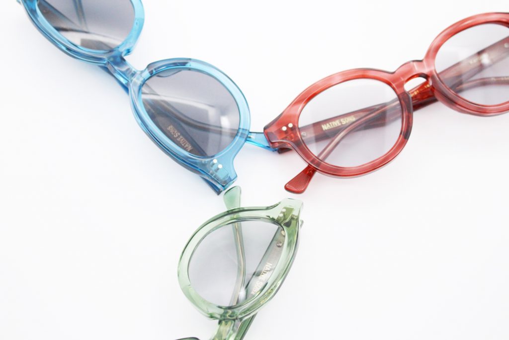 【NATIVE SONS】人気モデル2型の色とりどりなサングラスが入荷