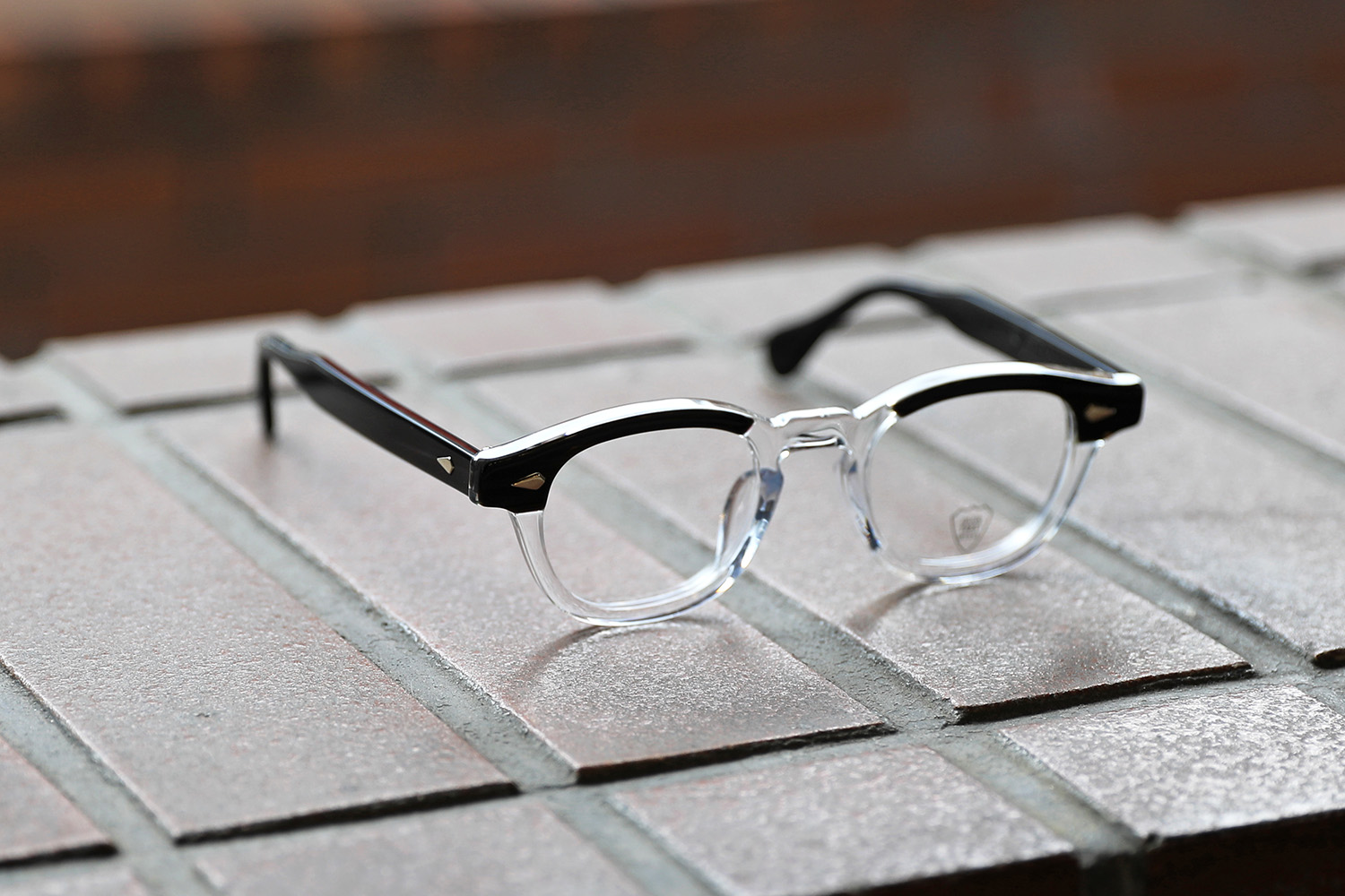 JULIUS TART OPTICAL】”AR” Black Wood Clear & Red Wood Clear (Size: 44-22) –  渋谷のメガネ・サングラス｜クラインアイウェア